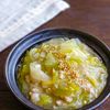 生姜を効かせて体ぽかぽか!ねぎと白菜の鶏ひき肉餡