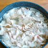 柔らかゆで豚のおろしおかかぽん酢だれの工程1