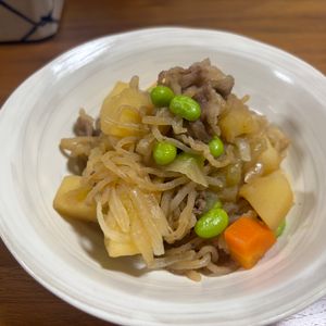 こむぎの作ってみた!投稿(和食の王道！基本の肉じゃが♩昔ながらのシンプルで優しいお味)