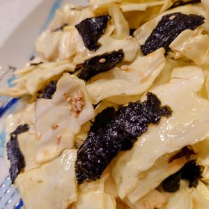 プイプイモルンの作ってみた!投稿(春きゃべつのやみつき海苔サラダ・もりもり食べれちゃう！)