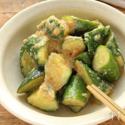 【ガーリックみそきゅうり】居酒屋風!ご飯ください!ピリうま!