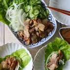 豚肉のはちみつソテー（ポッサム風）