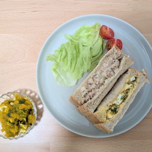 ゆいの作ってみた!投稿(至福のたまごサンド)