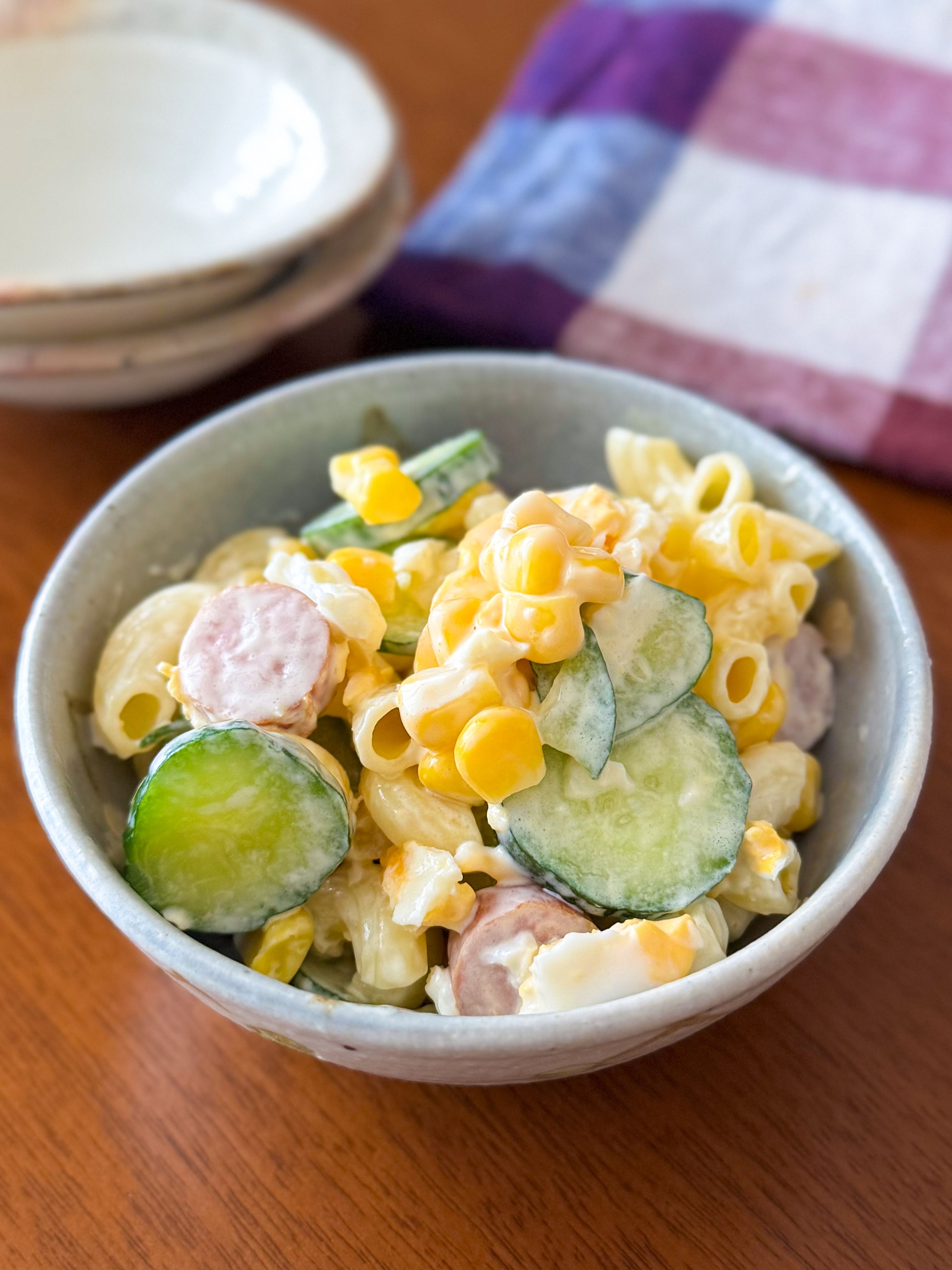 マカロニサラダ（感謝）/8 トップバリュ】サラダマカロニ 200g (×12) |mvm-005