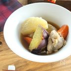 根菜と鶏肉の和風ポトフ