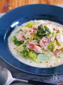 重ねて放置♪ホワイトソース不要『白菜とベーコンのクリーム煮』