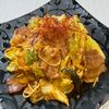 楽ラク手抜キッチン🐶🐾の作ってみた!投稿(野菜炒めだけじゃない!豚バラ肉とキャベツのピリ辛パスタ)