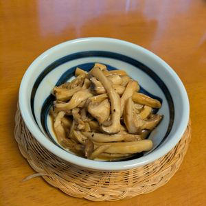 ゆきまる🐬🫧の作ってみた!投稿(包丁いらず♪『オイマヨ de エリンギの中華風つくだ煮』)