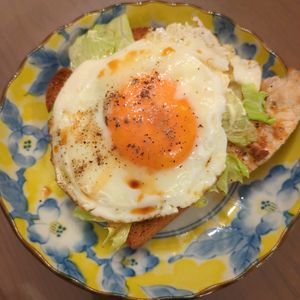 たりおの作ってみた!投稿(綺麗な半熟目玉焼き)
