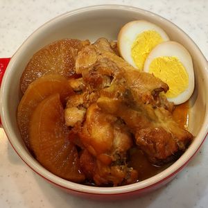 ゆきぼうの作ってみた!投稿(【じゅわっとやわらか♡手羽元と大根の煮物】時短にしみしみ♡)