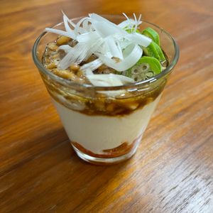 らきの作ってみた!投稿(〖キムチ納豆の豆腐ムース〗涼しげオシャレな絶品ヘルシー冷奴♪)