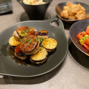 chiyoの作ってみた!投稿(【なすのはさみ焼き】とろみ照りポン酢で絶品おかず♪)