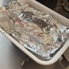 【豚ヒレのオーブン焼き柿ソース添え】しっとりジューシーの工程6
