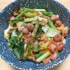 よっこの作ってみた!投稿(【小松菜とウインナーの甘辛丼】ごはんがすすむ簡単丼！)