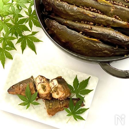 ストウブ鍋で落ち鮎 子持ち鮎 の甘露煮 By Manngo 河野ひとみ レシピサイト Nadia ナディア プロの料理家のおいしいレシピ