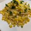 楽ラク手抜キッチン🐶🐾の作ってみた!投稿(ひと味ちがう【とうもろこしパスタ】甘みと香りを引き出す技)