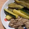 ゆるグル子の作ってみた!投稿(【ご飯が超合う】豚こま肉と茄子ズッキーニのさっぱりオイ照り)