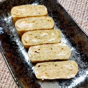 よっこの作ってみた!投稿(普通に飽きたらコレ【のり揚玉卵焼き】)