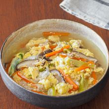 【簡単卵クッパ】10分 お腹に優しい腸活レシピ