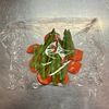 【高野豆腐、にんじん、いんげんの煮もの】レンジで♪の工程2