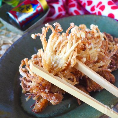 【材料1つ包丁不要】やみつき！止まらないおつまみえのき