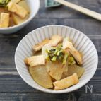 フライパンで簡単♪ほっこり油揚げと大根の煮物