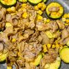 ごはん泥棒♡豚こまとズッキーニのケチャップカレー炒めの工程4