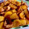 3momの作ってみた!投稿(ほっくりホクホク♡冷凍栗と鶏もも肉のうま煮)