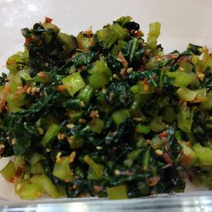 あーくの作ってみた!投稿(【かぶの葉のごまおかかふりかけ】我が家の常備菜♪)