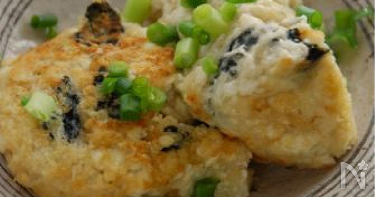 海苔の風味の卵なしの卵焼き