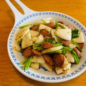 puricoの作ってみた!投稿(パパっと10分！かぶとウィンナーの塩麹マスタード炒め)