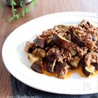 レンジで簡単！【茄子と挽き肉のボロネーゼソース】