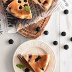 爽やかブルーベリーのチーズケーキ