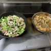 りょんの作ってみた!投稿(小松菜とれんこんと豚肉のさっと炒め)