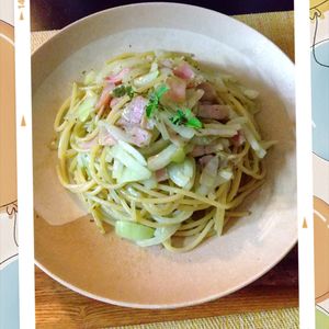 チョロリスの作ってみた!投稿(ジェノベーゼパスタ)