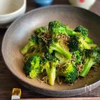 ブロッコリーと香ばしじゃこの甘醤油炒め
