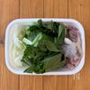 ワンパン10分!【豚こま肉と小松菜のスタミナ味噌炒め】の工程1