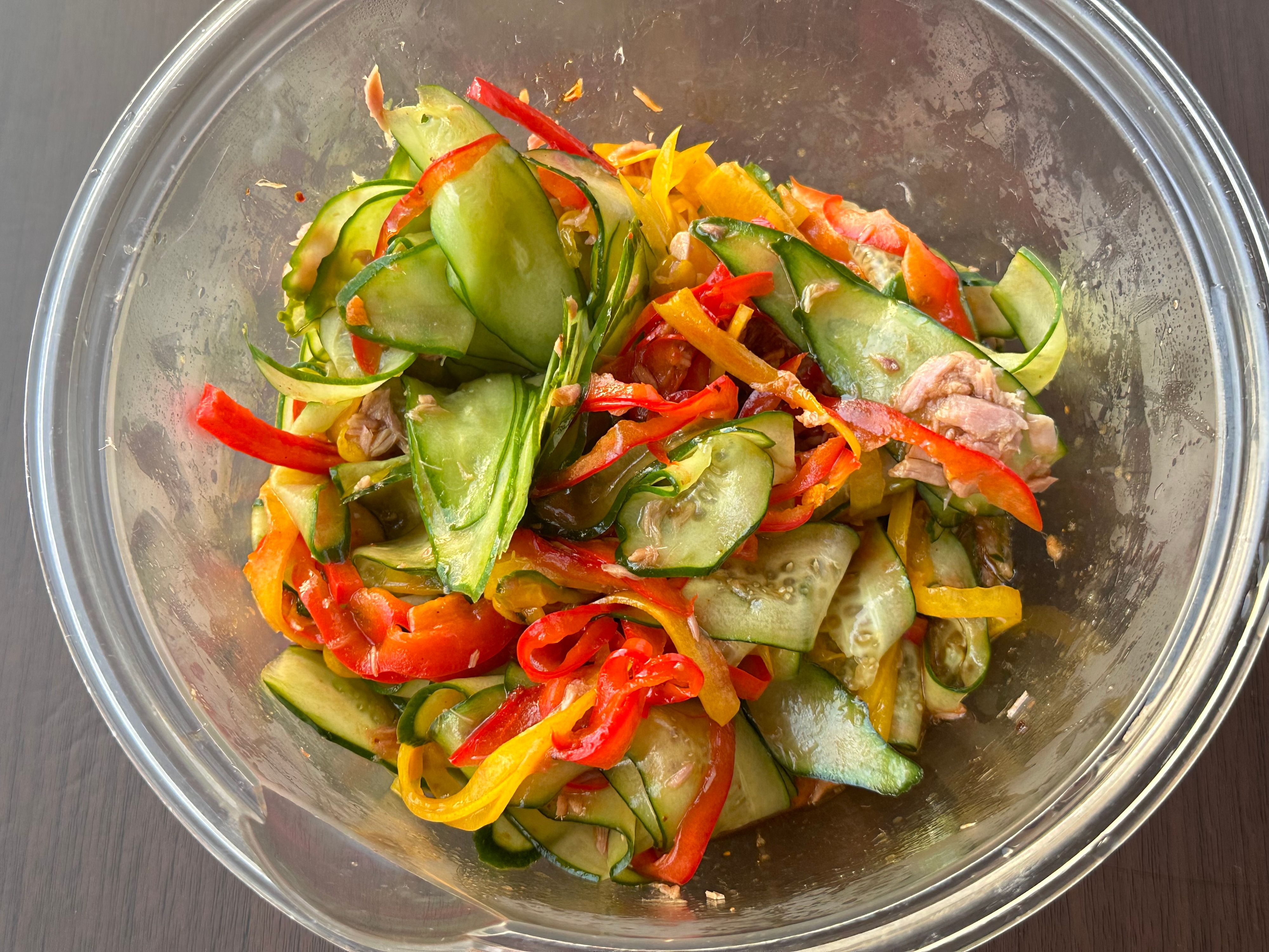 ビタミンカラーのパプリカサラダ ビタミンカラーのパプリカサラダ