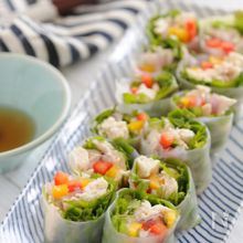暑い夏にぴったり♪さっぱり生春巻きレシピ