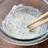 揚げない！青じそのちくわ天風の工程2
