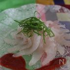 真鯛の韓国風カルパッチョ