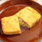 親子丼みたいなオムレツ　親子オムレツ