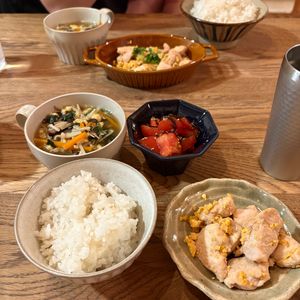riの作ってみた!投稿(ワンパン10分！【照りたまチキン炒め】ご飯すすむ甘辛味♩)