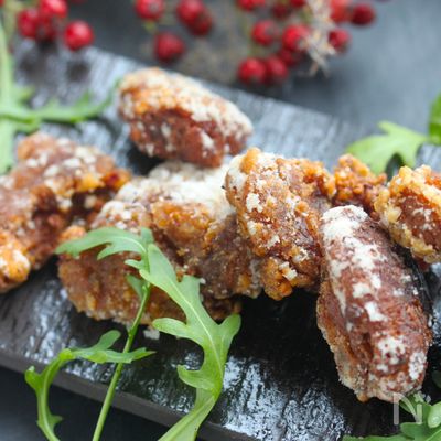 大豆ミートのジューシー香味揚げ。