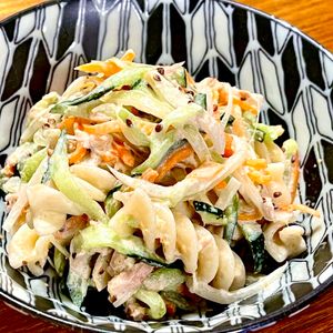 michuの作ってみた!投稿(野菜たっぷりマカロニサラダ【作り置き】)