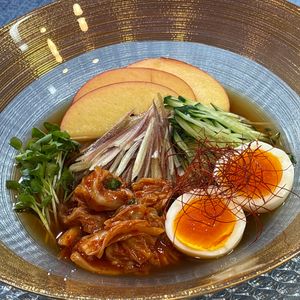 楽ラク手抜キッチン🐶🐾の作ってみた!投稿(そうめんで韓国冷麺【おうちでお店の味】)