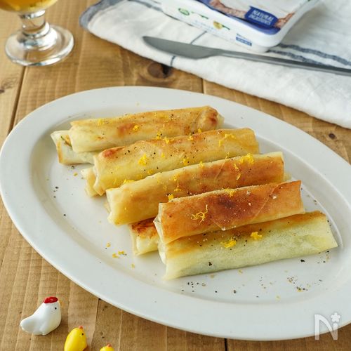 【何個でも食べたくなる】ズッキーニとささみのスティック春巻き