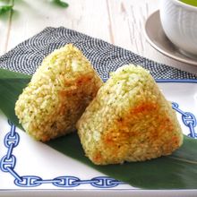 バジル香る♪和風焼きおにぎり