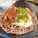 10分で簡単！がっつり肉乗せ♡とろろ蕎麦