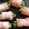 【ピーマンのチーズ肉巻き】チーズとタレが絡み合う~~😋の工程4